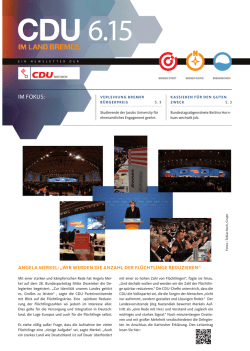 im fokus - CDU Landesverband Bremen