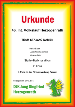 46. Int. Volkslauf Herzogenrath