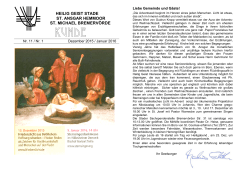 Kunde Nr. 11 / Nr. 1 (Dezember 2015 / Januar