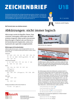 Gratis-PDF - Zeichen setzen!