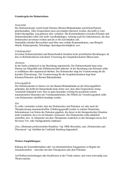 Grundregeln des Dolmetschens