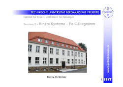 Binäre Systeme - TU Bergakademie Freiberg