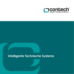 Intelligente Technische Systeme