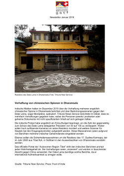 Verhaftung von chinesischen Spionen in Dharamsala