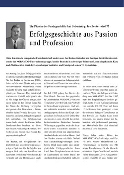 Erfolgsgeschichte aus Passion und Profession