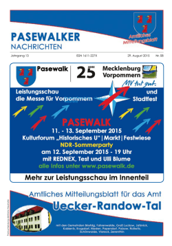 Postwurfsendung sämtliche Haushalte - Schibri