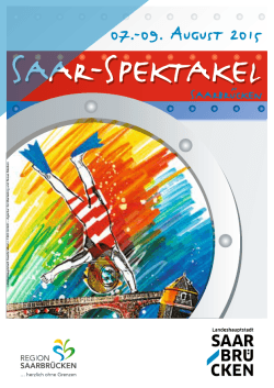 Programm Saar-Spektakel 2015