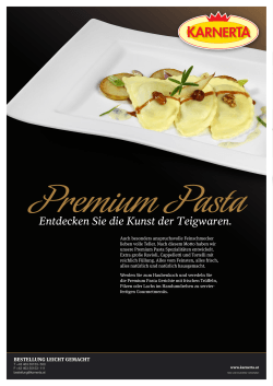 Premium Pasta, Infoblatt als PDF herunterladen