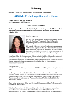 G&ouml;ttliche Freiheit ergreifen und erleben.