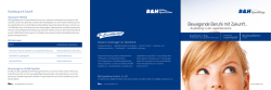 Azubi-Flyer. - B & H Spedition