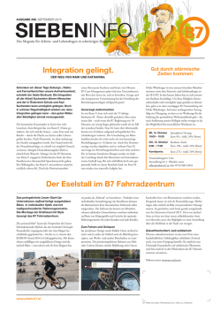 Integration gelingt. - Arbeit-B7