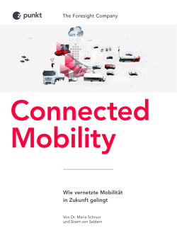 Wie vernetzte Mobilität in Zukunft gelingt