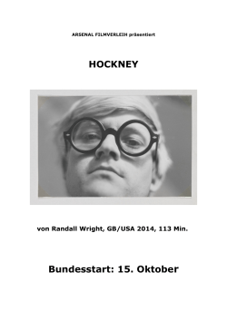 HOCKNEY Bundesstart: 15. Oktober