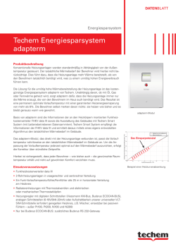 Techem Energiesparsystem adapterm