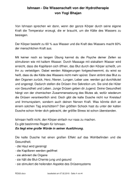 Ishnaan - Logo Yoga Westfalen