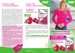 CranBlu® aktiv Cranberry-Spezial