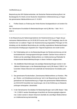 15 Veröffentlichung: ja Besprechung des GKV
