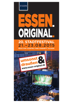 ESSEN.ORIGINAL. 2015