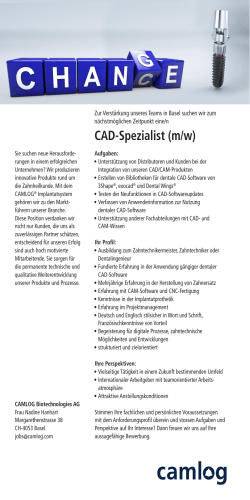 CAD-Spezialist (m/w)
