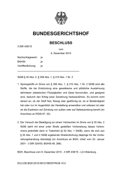 BUNDESGERICHTSHOF