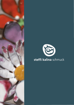 Katalog - Steffi Kalina Schmuck
