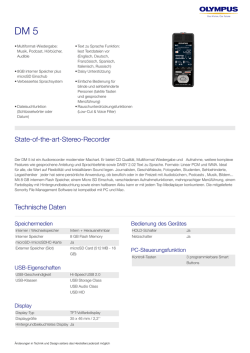 Produkt-Datenblatt