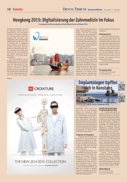 Hongkong 2015: Digitalisierung der