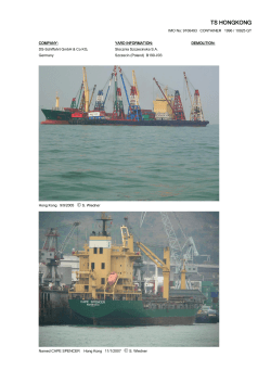 ts hongkong - Cargo Vessels International