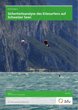 Sicherheitsanalyse des Kitesurfens auf Schweizer Seen