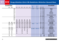 S11 S12 Brugg–Altstetten–Zürich HB–Stadelhofen–Winterthur