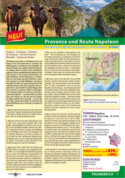 Provence und Route Napoleon