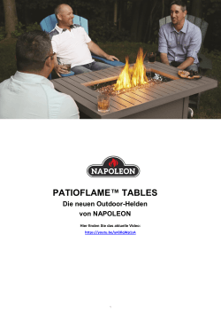 patioflame™ tables