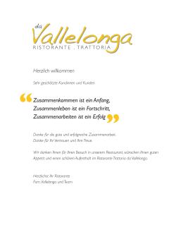 Menükarte - vallelonga.ch