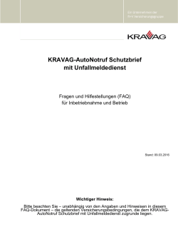 Häufige Fragen und Antworten zum (PDF 136,5