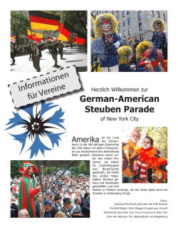German-American Steuben Parade New York