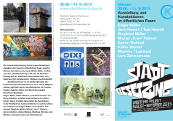 exhibition flyer - Lars Zimmermann