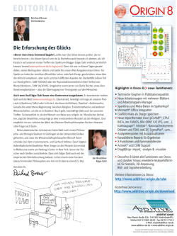 editorial - Spektrum der Wissenschaft