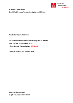 zum Mündlichen Geschäftsbericht Hans-Jürgen Urban PDF