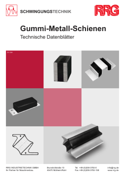 Gummi-Metall-Schienen - rrg industrietechnik gmbh