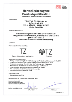Herstellerbezogene Produktqualifikation