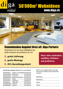 diga - Schreinerei Hotz • CH