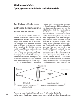 Grundlagen der Abbildungsschärfe