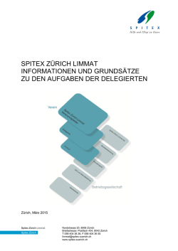 Informationen und Grunds&auml;tze zu den Aufgaben der