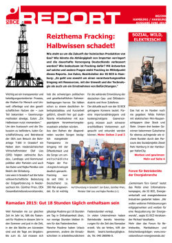 reizthema Fracking: Halbwissen schadet!