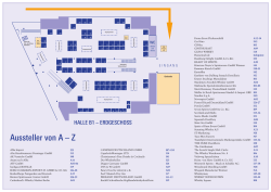 Hallenplan HANSE SPIRIT 2016