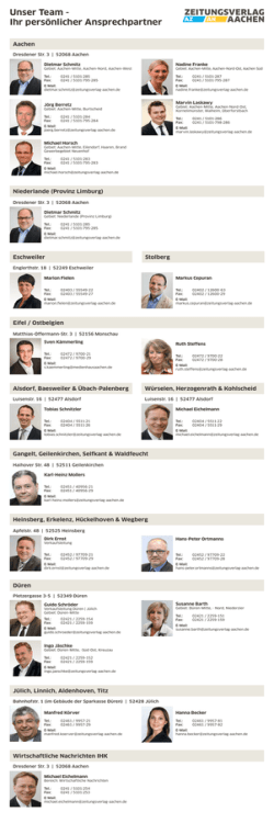 Mediaberater - Aachener Zeitung