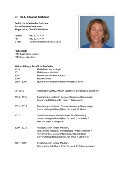 Dr. med. Caroline Berberat