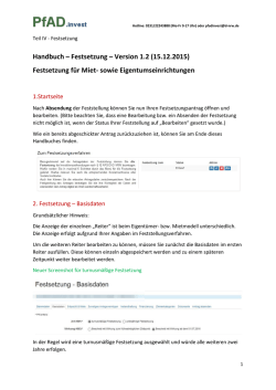 Festsetzung &ndash; Version 1.2 - d-NRW