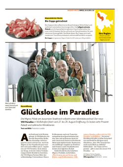 Gl&uuml;ckslose im Paradies - Migros