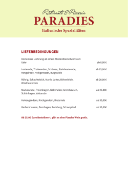 lieferbedingungen
